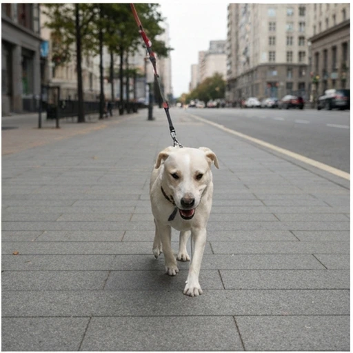 Dog obedience session