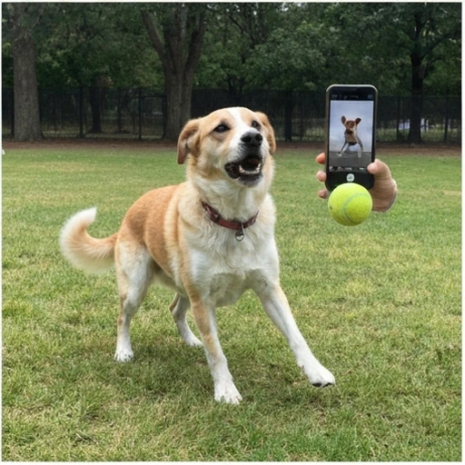 Dog obedience session